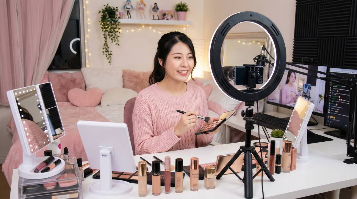 抖阴美妆视频教程